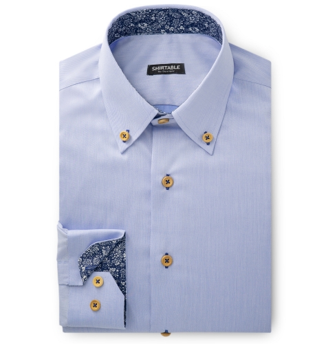 La Plata Button Down Blue