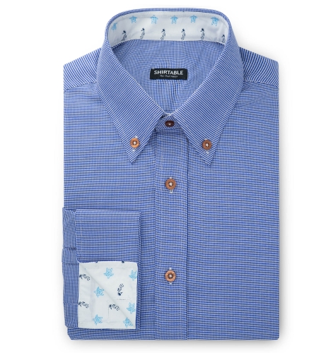 Salvodor Button Down Blue