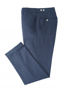 Navy Wool Pants